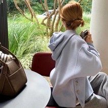옆트임오버핏후드티 루즈핏 데일리 여성후드티 빅사이즈 캐주얼 긴팔티