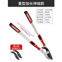 공구 전지가위 전동전지가위 양손전지가위 델리시 정원 가지치기 가위 원예 전용 과수 굵은, 10 딜리시-신축상어부리통가위+2원래 칼날