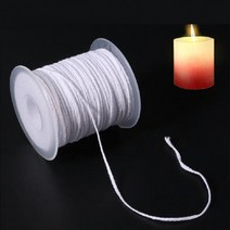 캔들심지 면 코튼 캔들 diy 오일램프 촛불 초 양초, 흰색 BL05979