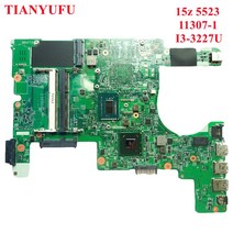 노트북 메인보드 Dell Inspiron 15Z 5523 노트북 마더 보드 CN0XGFGH 113071 I33227U CPU 테스트 100 작업, 한개옵션0