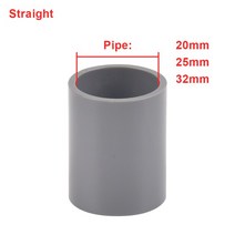 콤비락 파이프 스텐 모듈 앵글 컨넥터 내경 20/25/32mm 3 방향/4 방향 차원 Pvc 커넥터 급수 파이프 피팅, 01 A_01 I.D 20mm