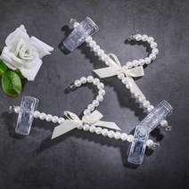 비투리빙 블링블링 진주 바지걸이 5p세트 디스플레이 속옷걸이, 상세 참조, 상세 참조