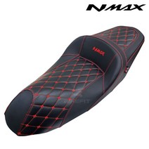 21-23년 NMAX 125 155 컴포트 튜닝 시트 태국 수제 안장 커스텀 엔맥스, 레드, 1개