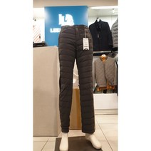 이동수골프 남성 22년 겨울 구스다운 패딩바지 다크그레이