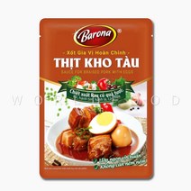 베트남 바로나 팃코타우 중국식 고기찜 소스 THIT KHO TAU, 80g, 1개