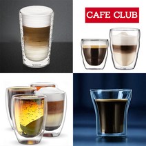 까사무띠 이중유리컵 아쿠아 600ml, 이중유리컵 450ml