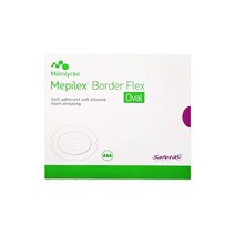 메필렉스 메피렉스 보더 플렉스 오발 13x16cm 5매