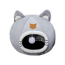 고양이 침대 매트 쿠션 귀여운 푹신한 강아지 반닫이 부드러운 사계절 봉제 새끼 미끄럼 방지 가정 애완 동물 제품, 4L