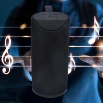 AI스피커 인공지능 스피커 휴대용 블루투스 스피커 무선 5.0 800mAh 강력한 사운드 내장 마이크 야외, 01 black
