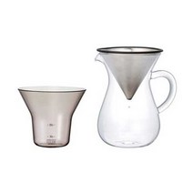 킨토 슬로우커피 카라페세트 300ml/ 커피드립세트 989396EA, 본상품선택