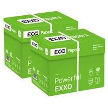 [전산용지9 5] 엑소(EXXO) A4 복사용지(A4용지) 80g, 5000매