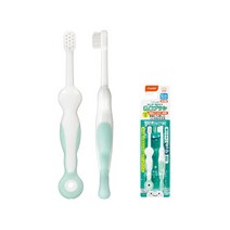 콤비 테테오 유아용 칫솔 3단계 생후12개월 이상 2p, 혼합 색상, 1개
