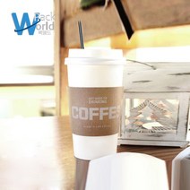 컵홀더 커피컵 홀더 12온스 16온스 화이트 1000개