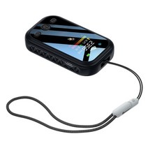 일산화탄소 경보기 co2 감지기 휴대용 공기 품질 모니터 적외선 ndir 이산화탄소 감지기 실내 가정용 자동차 용 온도 습도 측정기, 검은색