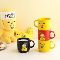 [신서유기] 신묘한 기묘한 머그잔 2P, 선택:레드+옐로우 2P