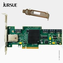 외장그래픽카드 lsi sas 9212-4i4e 6gb sas 컨트롤러 카드 hba 카드 내부 외부 it 모드 sata pci e raid 확장기, 없음