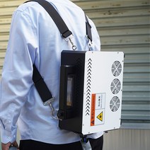 용접기 휴대용 펄스 레이저 청소 배낭, 3.200w - Machine price