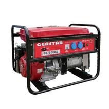 젠스타 ES7500DX 발전기 혼다 엔진 GX390 수동 시동