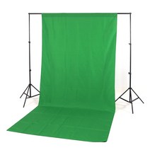정수생활건강 크로마키 배경천 고급형 1.5M x 3M 2M 3M 개인방송 촬영 배경지 크로마키천, 1매, 배경천 1.5x3m그린
