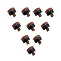 020pcs 0mm 나사 큐 당구 스틱 및 스누커 교체 부품 단장 도구, 01 10pcs
