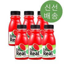 풀무원 아임리얼 수박 190ML 6개