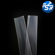 투명 열 수축고무 낚시대 민장대 손잡이 스크래치방지, 1개, 25파이(1M)
