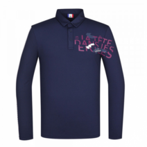 까스텔바작 남성용 스트레치 로고 프린트 카라 티셔츠 BGAFTS002NY