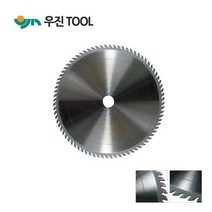 우진초경 팁쇼 (목공용) 8인치x80Tx2.4 원형톱날, 1개