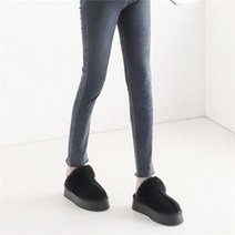 여자 홈웨어 실내화 아웃스티치 겨울 슬리퍼.옷자락(무료배송), WS20378_브라운／250