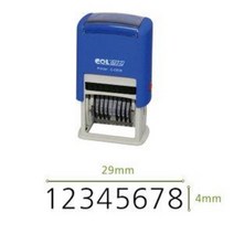 만년8단 넘버링 자동 스탬프 C-0509