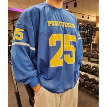 몸좋아보이는 오버핏 NFL 럭비 메쉬 져지