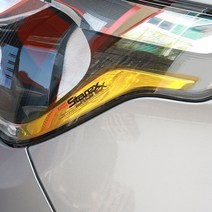 카주아 더뉴그랜드스타렉스 헤드라이트 필름 리플렉터 스티커, 1개