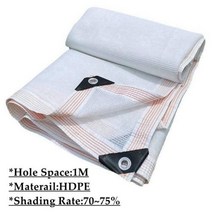조립식수영장그늘막 컨테이너 간이 야외 수영장 흰색 HDPE 차양 그물 정원 건물 태양 커버 Pergola 그늘 항해 전망대 테라스 천막 캠핑 캐노피 아웃도어 활동 액티, White+3mx3m