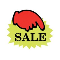 쇼카드 톱니손 SALE 대 40OZ54 행사 광고