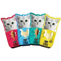 고양이 참치 통순살 파우치 헤어볼 2개 말랑한사료