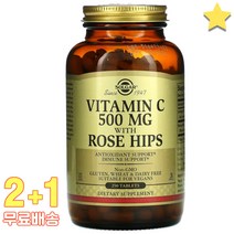 솔가 비타민 C 로즈힙 함유 500mg 250정 3통, 1개, 기본