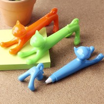 고양이모양볼펜 귀여운볼펜 볼펜인쇄홍보물볼펜 모나미 모나미볼펜 만년필 볼펜연필샤프l, 본상품
