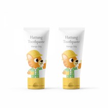 무불소 하뚱처음치약 2개 세트 (각50g망고향), 50g