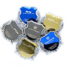 간지 오피러스 로고 DIY 악세사리 커버 몰딩 엠블럼 익스테리어 포인트 튜닝 용품, E_ 블루 (2P)