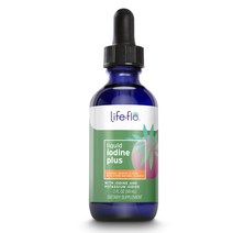 액상 요오드 플러스 요오드화 칼륨&요오드 함유 무맛 오렌지맛 59ml(2fl oz) Life-flo