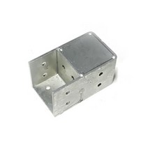 조인트 상부마감 i TEE-50x50 사각파이프 조인트 조립식 파이프연결 브라켓 무용접 화재NO, 1개