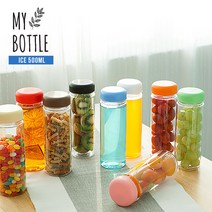 국산 정품 마이보틀 트라이탄 500ml 350ml 물병 물통 물병 마이보틀 단체주문 물통 생수통, 쿠팡1 아이스초코 500ml 블루