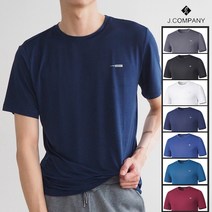 제이컴퍼니 기능성 냉감 라운드 스판 반팔 쿨티셔츠 티셔츠