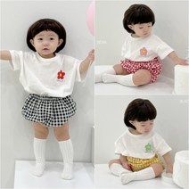 여름 베이비 나이스 티셔츠 블루머 베베세트 돌전 돌후 아기선물 둥이룩 등원룩 돌 백일어린이집등원룩 인스타패션 둥이커플룩 유아선물
