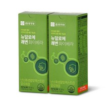 종근당건강 뉴알로에쾌변 화이베라 14포X2통 4주분 알로에겔 수용성식이섬유 함유, 없음