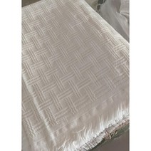 [Myshe]북유럽풍 베드러너 소파커버 덮개 담요 j611, 90 * 90cm + 흰색 박하 사탕 발가락