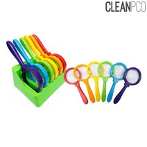 스몰 점보 확대경 6종 세트 칼라 돋보기 +보관함 유아