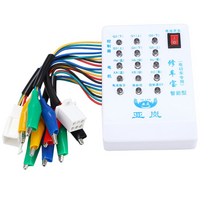 브러시리스 모터 컨트롤러 테스터 24V / 36V / 48V / 60V / 72V 전기 자동차 전자 자전거 스쿠터 홀 테스터 테스트 장치, 하나, 하얀색
