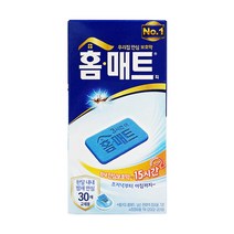 홈매트 리필 (30매) 휴대용 훈증기 리필 전자모기향, 30g, 1개