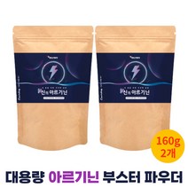 아르기닌 대용량 L-아르기닌 파우더 160g 2개